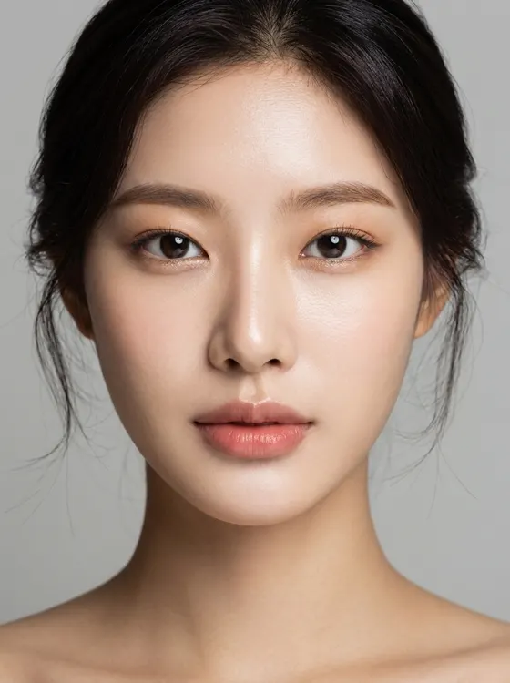 가상모델 #15 얼굴 원본 4