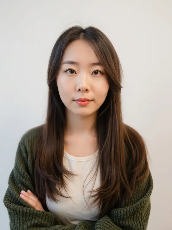 가상모델 #1316 얼굴 원본 3
