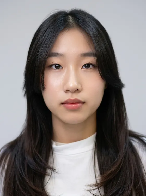 가상모델 #1316 얼굴 원본 7