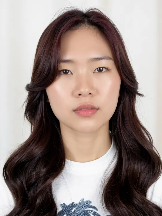 가상모델 #1316 얼굴 원본 10
