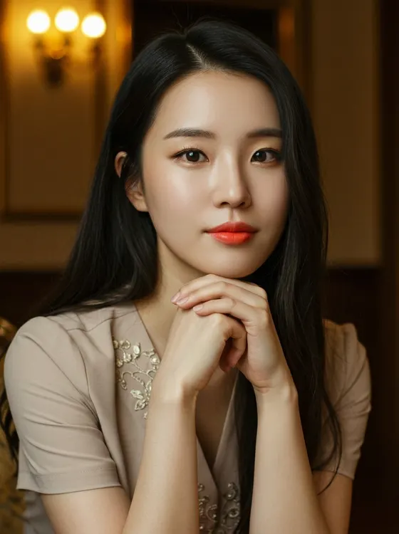 가상모델 #1138 얼굴 원본 22