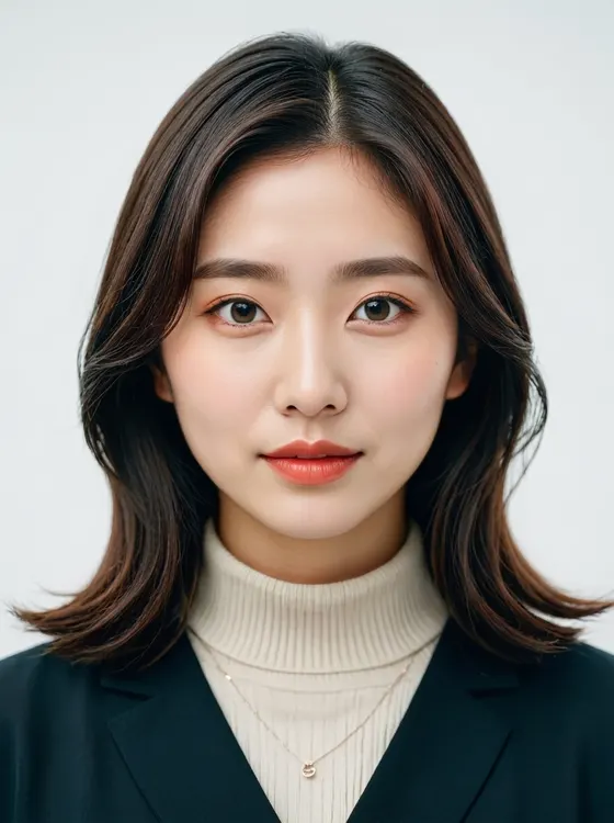 가상모델 #1322 얼굴 원본 1