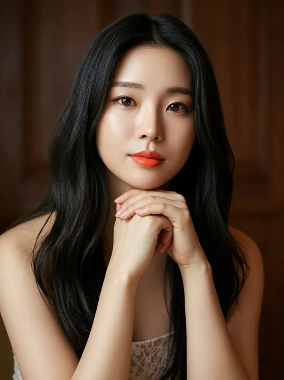가상모델 #1138 얼굴 원본 23