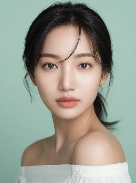 가상모델 #1278 얼굴 원본 18