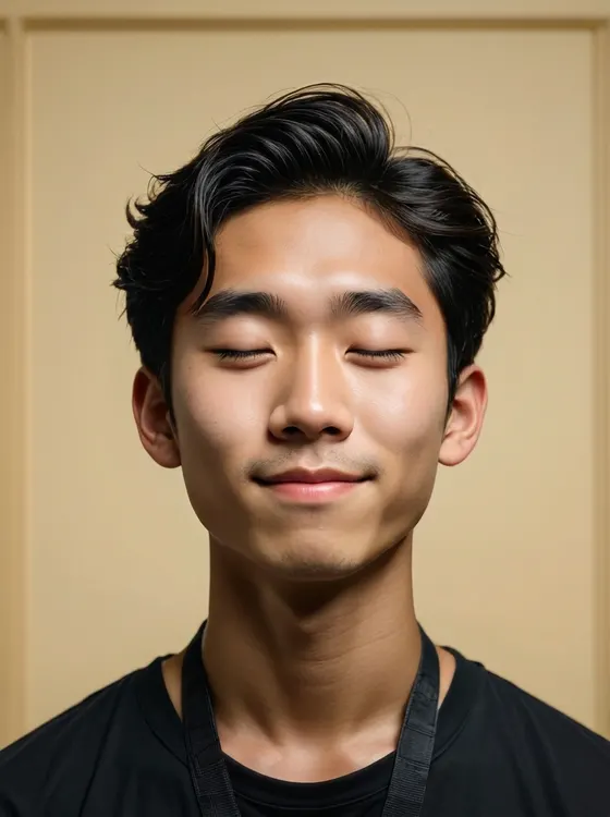 가상모델 #1322 얼굴 원본 16