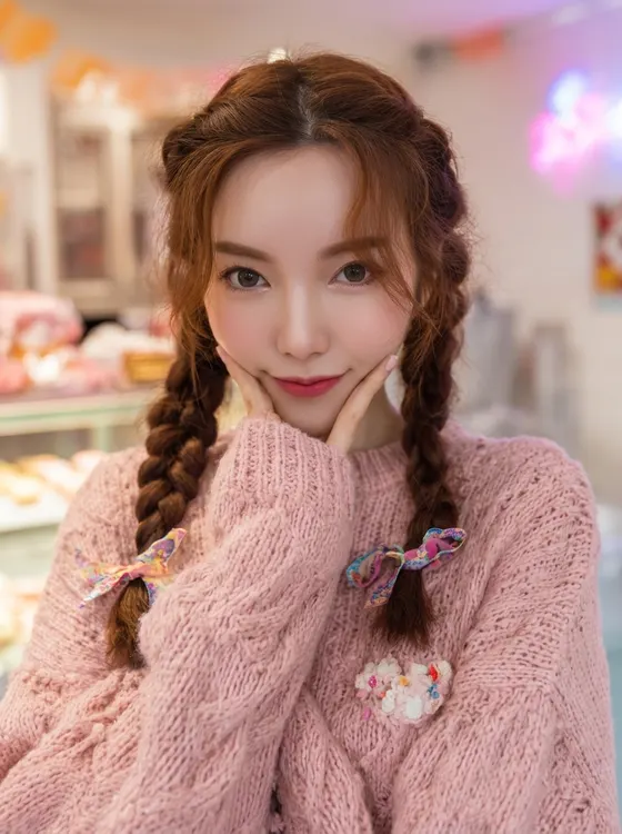 가상모델 #1131 얼굴 원본 3