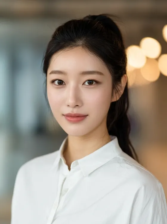 가상모델 #1131 얼굴 원본 8