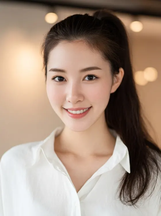 가상모델 #1131 얼굴 원본 9