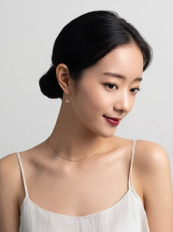 가상모델 #1285 얼굴 원본 5