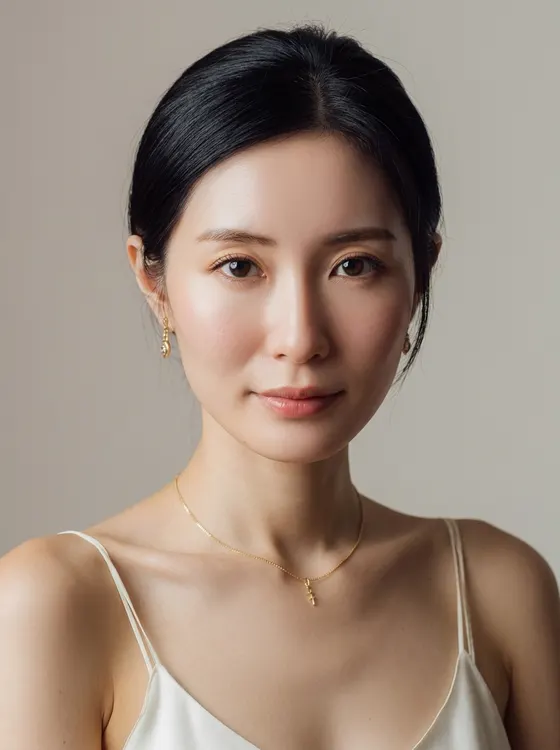 가상모델 #1285 얼굴 원본 8