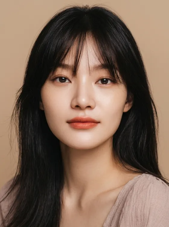 가상모델 #1285 얼굴 원본 19