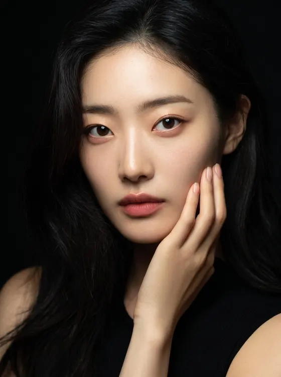 가상모델 #1285 얼굴 원본 24