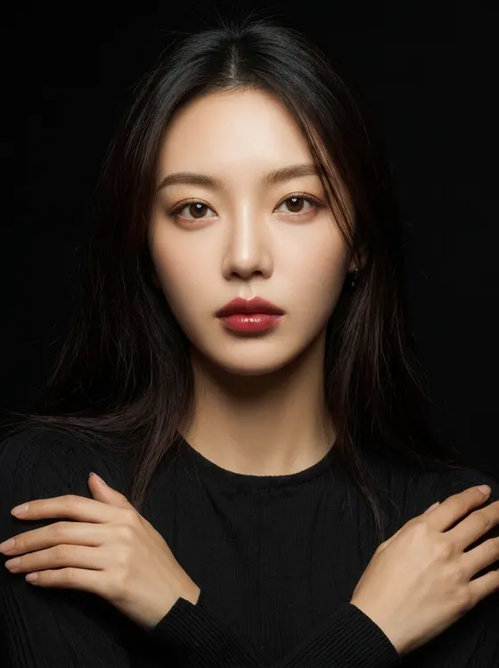 가상모델 #1288 얼굴 원본 8