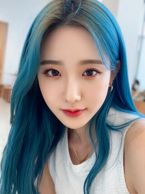 가상모델 #1318 얼굴 원본 3