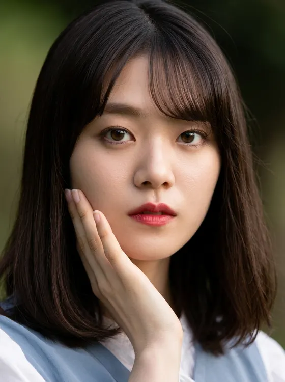 가상모델 #1318 얼굴 원본 9