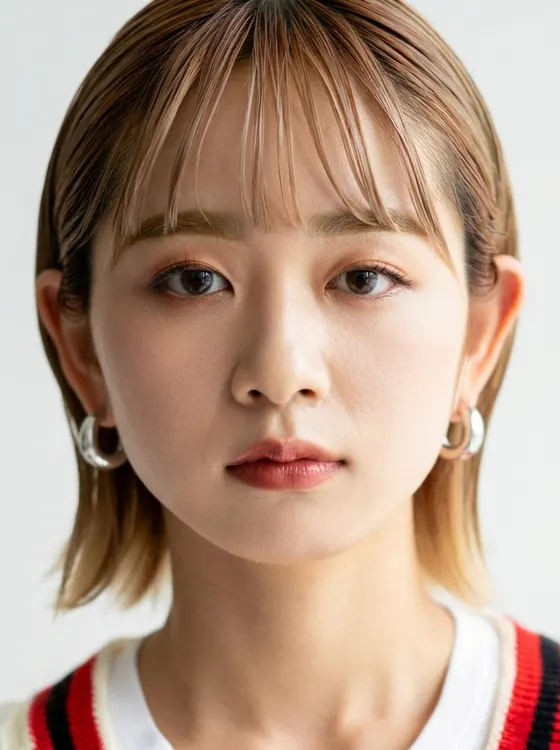 가상모델 #1318 얼굴 원본 18