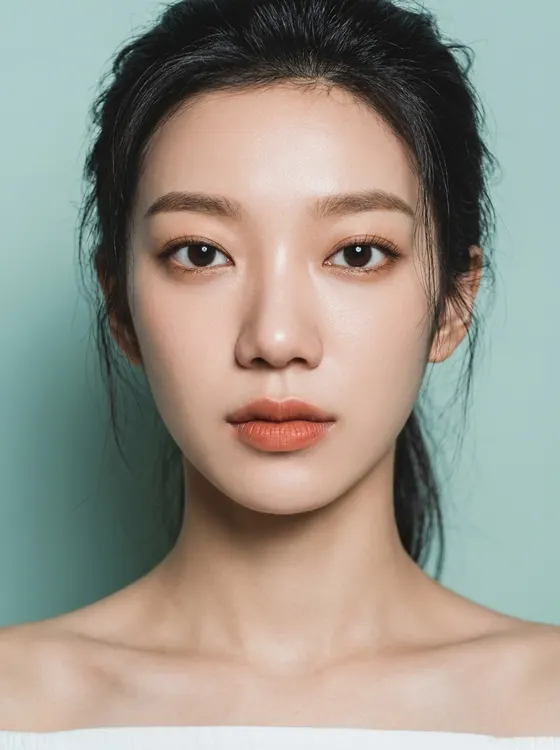 가상모델 #1278 얼굴 원본 19