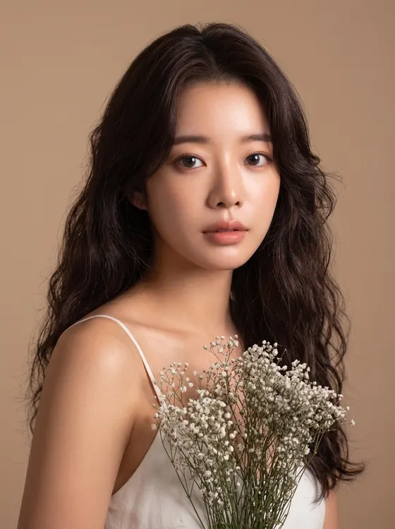 가상모델 #1118 얼굴 원본 6