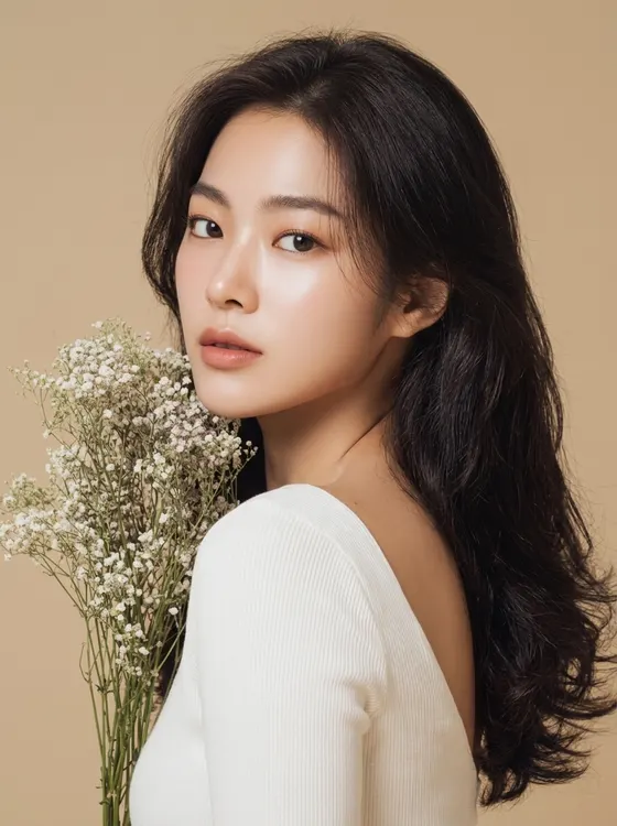 가상모델 #1118 얼굴 원본 8