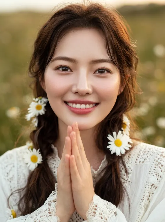 가상모델 #1118 얼굴 원본 17