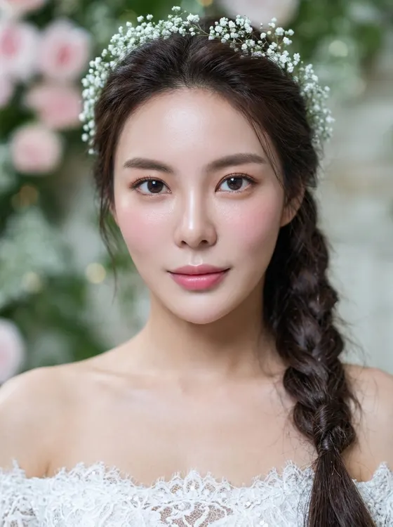 가상모델 #1118 얼굴 원본 24