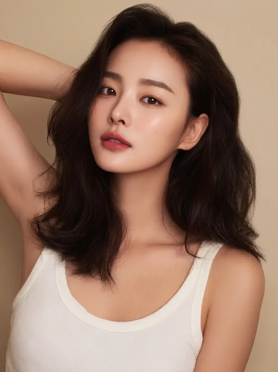 가상모델 #1299 얼굴 원본 6