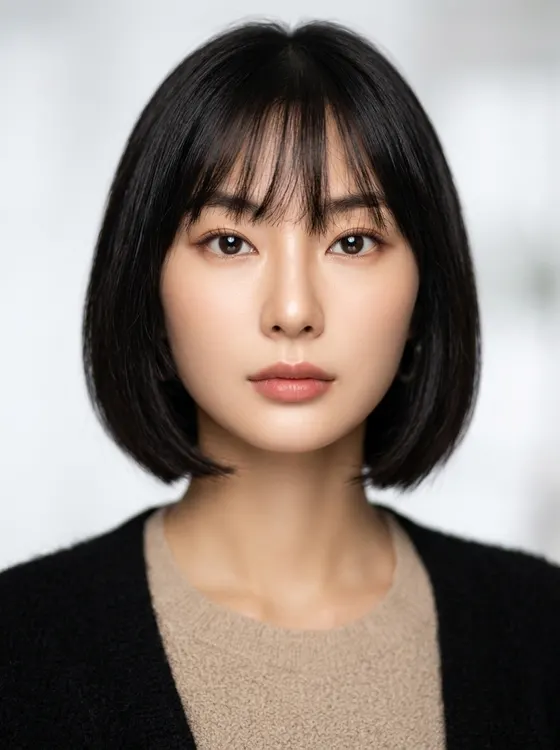 가상모델 #1299 얼굴 원본 10