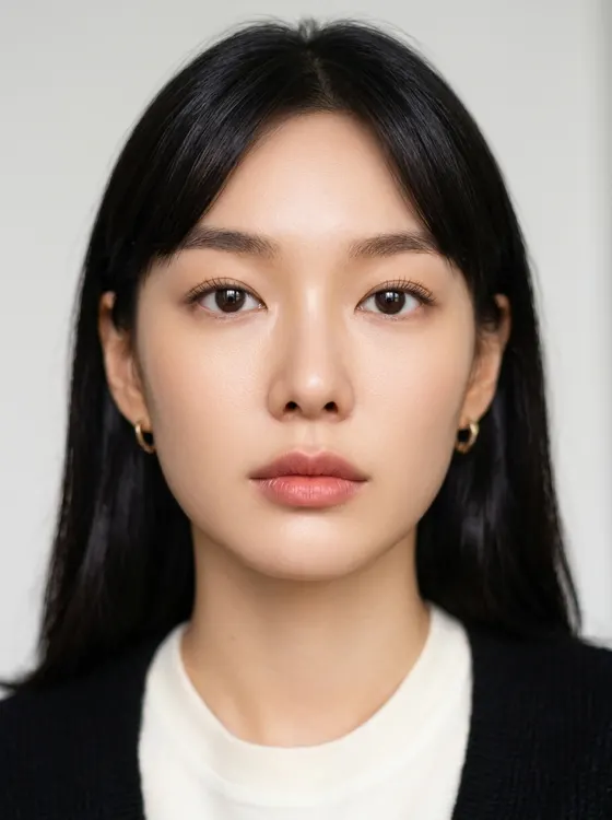 가상모델 #1299 얼굴 원본 15