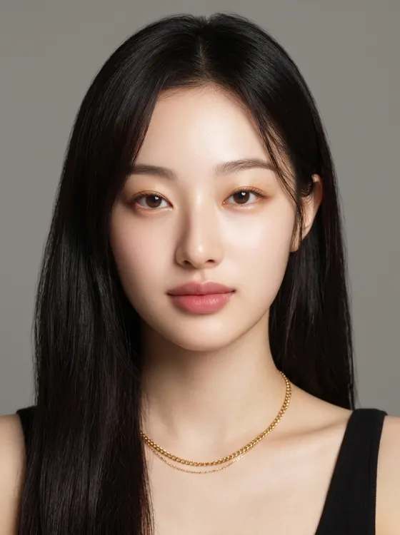 가상모델 #1299 얼굴 원본 17