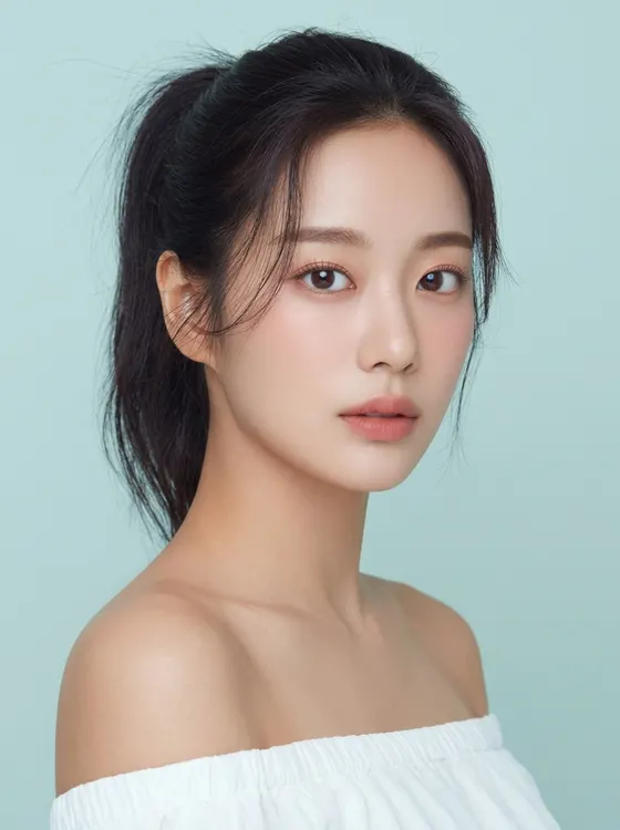 가상모델 #1278 얼굴 원본 20