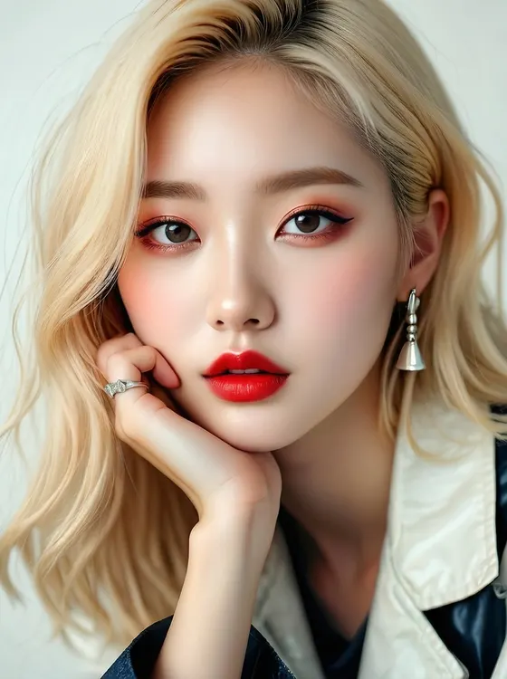 가상모델 #1320 얼굴 원본 16