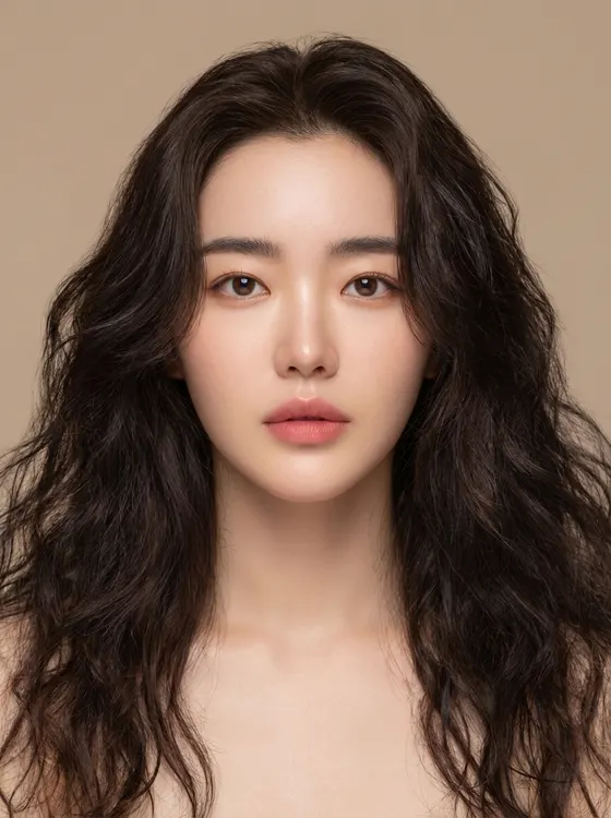 가상모델 #76 얼굴 원본 3