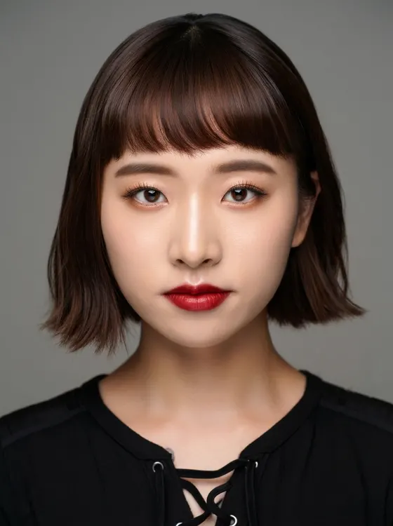 가상모델 #1313 얼굴 원본 8
