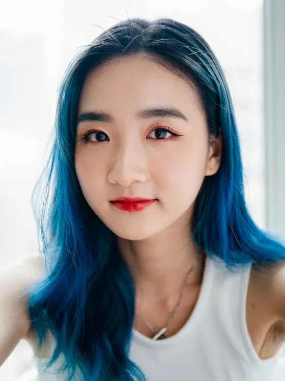 가상모델 #1319 얼굴 원본 20