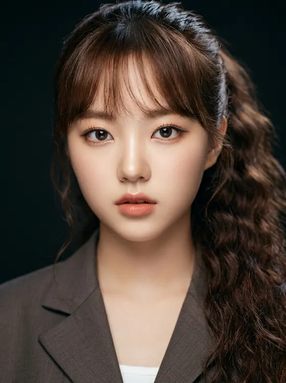 가상모델 #1377 얼굴 원본 9