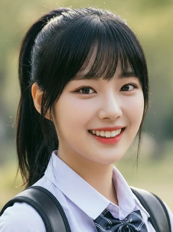 가상모델 #1377 얼굴 원본 13