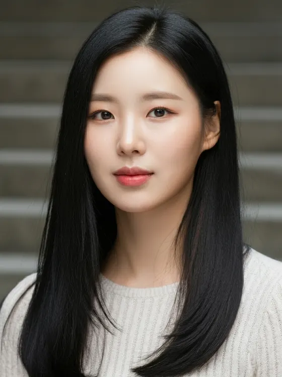 가상모델 #1377 얼굴 원본 16