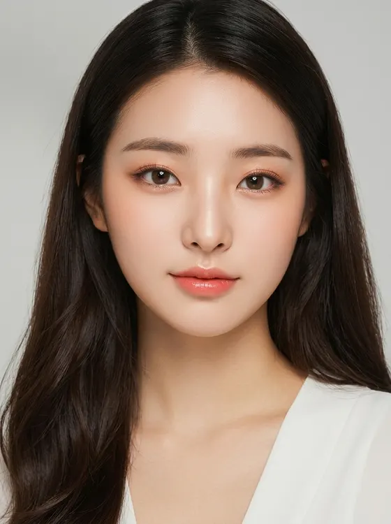 가상모델 #1478 얼굴 원본 1