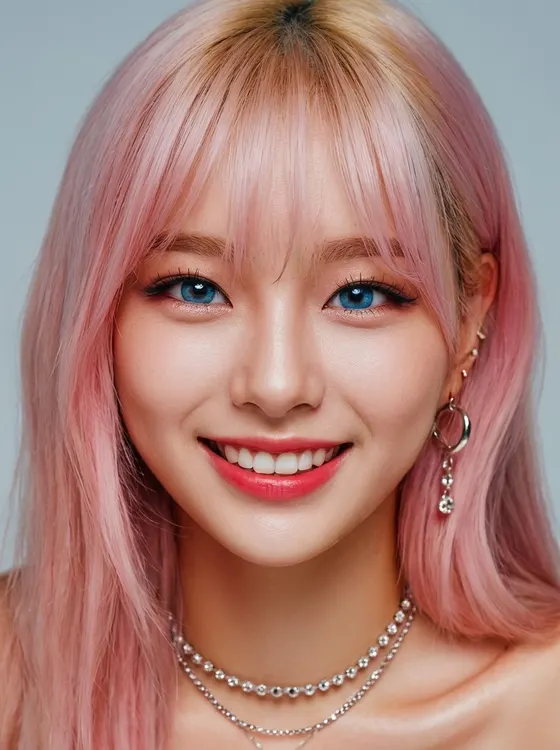 가상모델 #1478 얼굴 원본 6