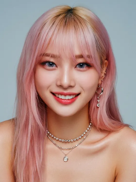 가상모델 #1478 얼굴 원본 9