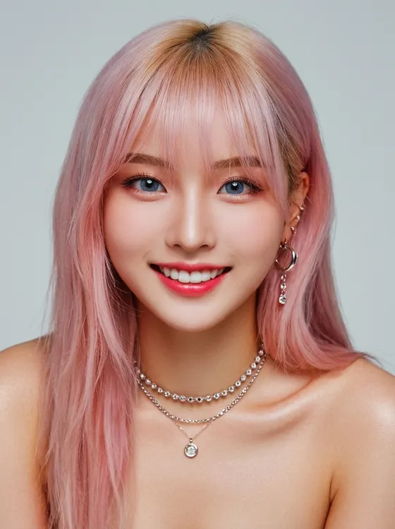 가상모델 #1478 얼굴 원본 13