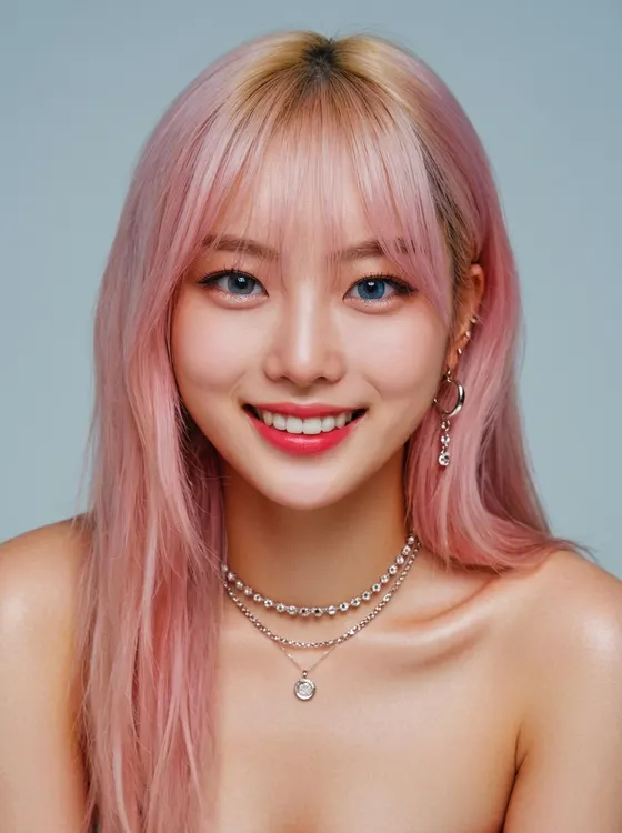 가상모델 #1478 얼굴 원본 14