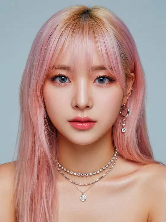 가상모델 #1478 얼굴 원본 15