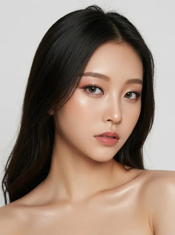 가상모델 #1478 얼굴 원본 16