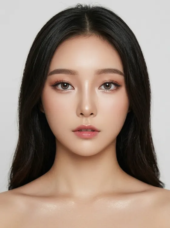 가상모델 #1478 얼굴 원본 19