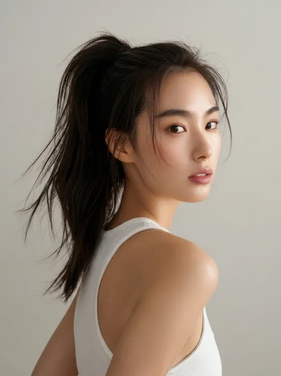 가상모델 #16 얼굴 원본 2