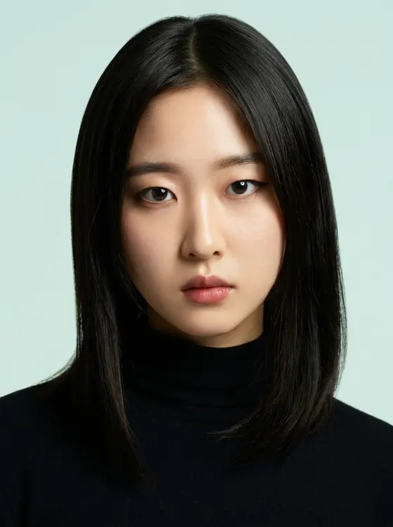 가상모델 #1327 얼굴 원본 2