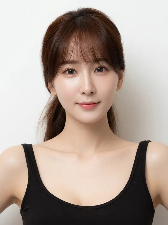 가상모델 #1125 얼굴 원본 2