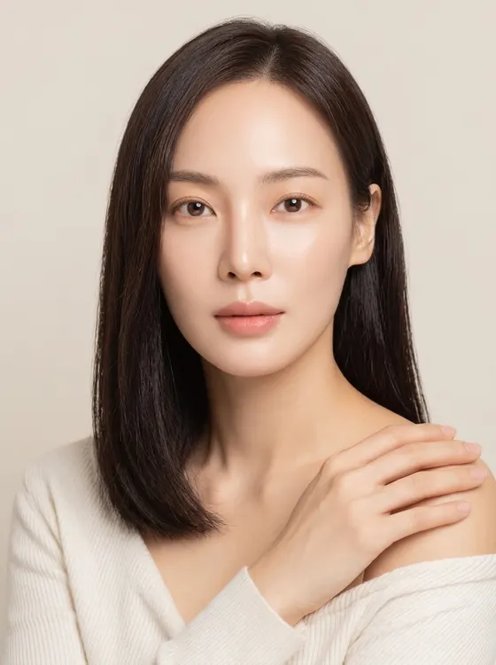 가상모델 #1125 얼굴 원본 5
