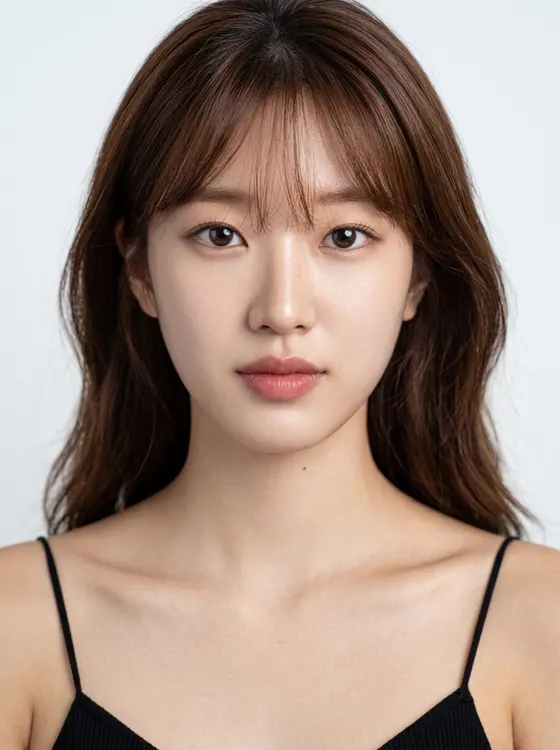 가상모델 #1125 얼굴 원본 9